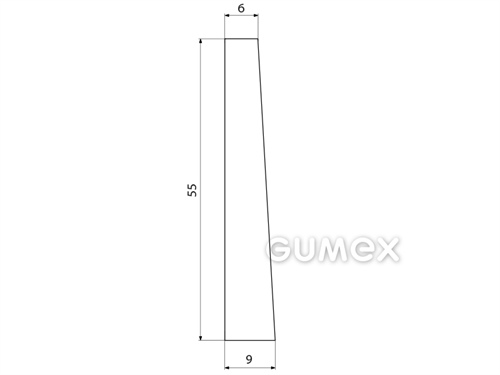 SILIKONPROFILE TRAPEZFORM